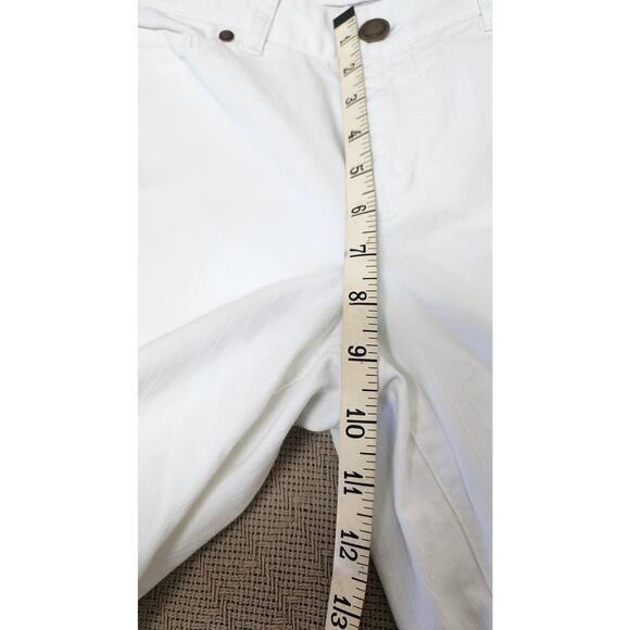 Christopher & Banks White Capri Pants Women's Size 4 - Picture 8 of 11